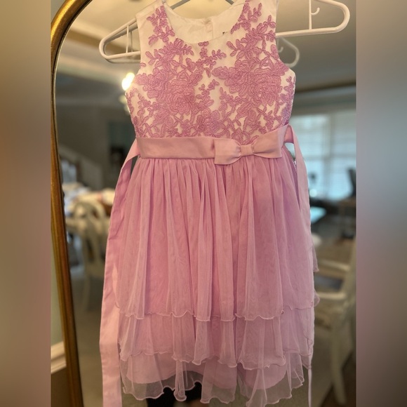 Jona Michelle Other - Lilac lace Kids Dress